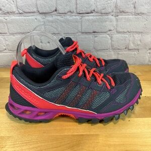 Adidas Kanadia 5 TR Trail Running Athletic Shoe Grey/Pink Women 7.5
